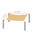 thumbnail image 3 of LSLJS Sun Shade Sails Rectangle Shade Canopy Awning Outdoor Sunshade Cloth Screen for Patio Garden Backyard Outdoor Facility, 3 of 8