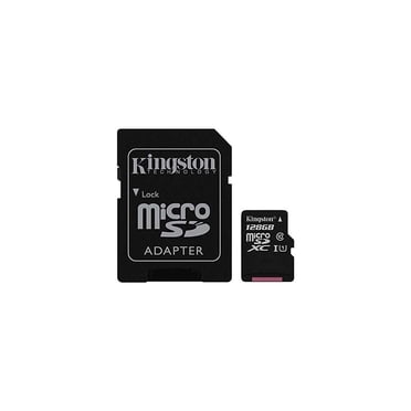 Kingston Carte micro SDHC Canvas Select Plus 100R A1 C10 + ADP (SDCS2/128GBCR)