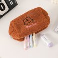 thumbnail image 3 of Boovnll Pencil Pouch, Portable Large Capacity Multifunction Cosmetics Bag, Coin Pouch, Pencil Bag with Zipper for Home, Office Supplies Storage, Pencil Case, 3 of 4