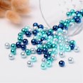 thumbnail image 3 of HLONK 1Bag Pastel Mix Pearlized Glass Pearl Beads Mixed Color 8mm Hole  1mm, 3 of 4