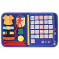 thumbnail image 4 of Xuanheng Planche d'Activités Montessori Jouets Planche Sensorielle pour Enfants Tout-Petits Enfants Bleu, 4 of 8