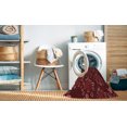 thumbnail image 2 of Ahgly Company Tapis Rectangulaire Lavable en Machine Intérieur Transitionnel Rouge Bordeaux, 3 Pieds x 5 Pieds, 2 of 7