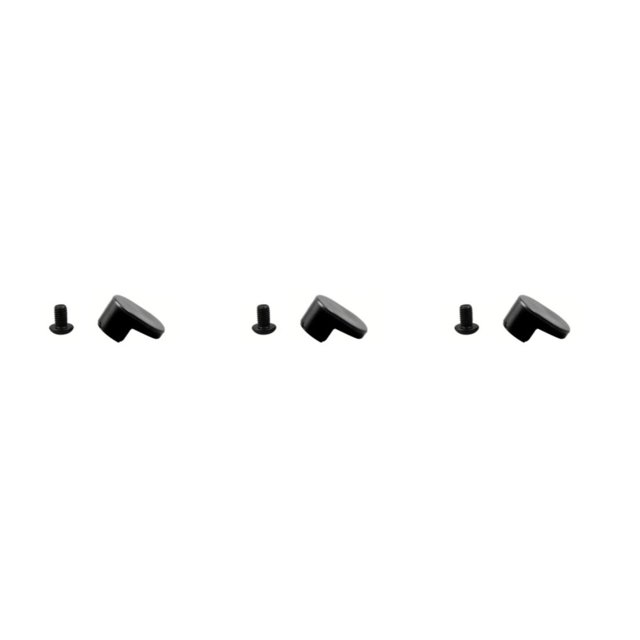 Maoww Mudguard Hook Wheel Clamp Replaced Part Handy Installation Colorful Fine Workmanship Upgraded Fittings Rear Hooks Black 3Set