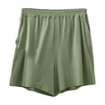 thumbnail image 1 of AherBiu Shorts Grande Taille pour Femmes, Pyjama Taille Haute, Shorts à Jambes Larges, Bas de Pyjama Confortables et Doux, Shorts, 1 of 7