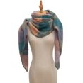 thumbnail image 1 of Scarf for Women, Ladies Plaid Scarf European And Winter Circular Yarn Triangular Shawl Scarf, 1 of 1