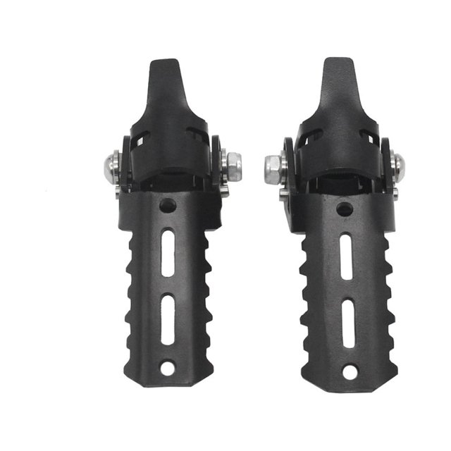 Repose-pieds avant de Moto Route Pliable Pinces Repose-Pieds Pédales 22-25mm Remplacement pour R1250GS R1200 GS ADV