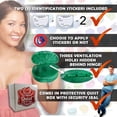 thumbnail image 2 of QUIST (TM) Cas de Retainer Orthodontique (Vert), 2 of 4