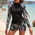 thumbnail image 2 of Women'S New Swimsuit Conservative Split Surfing Suit Swimwears Rash Guards S, 2 of 7