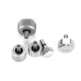 thumbnail image 2 of Couronne de Montre, Bouton de Chronographe Argent 60Pcs Montre Pièces de Réparation pour Horlogers et Réparateurs de Montres, 2 of 7