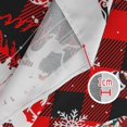 thumbnail image 3 of Christmas Plaid Snowflake Tablecloth Rectangle 60x120 Inch, Red Xmas Winter Christmas Table Cloth Cover Rectangle Table Washable, Holiday Christmas Tablecloths for Rectangle Tables, 3 of 5