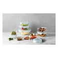 thumbnail image 2 of Glasslock Oven and Microwave Safe Glass Food Storage Containers 18 Piece Set, 2 of 6