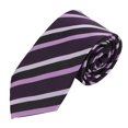 thumbnail image 3 of Cravate Homme, Design Rayé Décoratif Pratique Cravate d'Affaires Longueur 146cm pour Fêtes pour Réunions pour Homme TT-05, 3 of 8