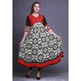 thumbnail image 2 of Bimba Print Long Party Wear Anarkali Kurta Flared A Line Kurtis For Women, 2 of 5