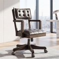 thumbnail image 2 of Signature Design by Ashley Norquay Home Office Desk Chair in Brown, 2 of 7