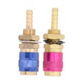 thumbnail image 3 of Water Cooled Gas Adapter Hose Fitting, Portable Quick Water Cooled Gas Adapter Quick Connection Abrasion Resistance  For PTA For MIG, 3 of 7