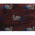 thumbnail image 4 of oneOone Georgette Viscose Fabric Heron Block Print Sewing Fabric BTY 42 Inch Wide, 4 of 4