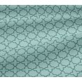 thumbnail image 5 of oneOone Viscose Jersey Fabric Quatrefoil Block Print Fabric By Yard 60 Inch Wide, 5 of 5