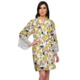 thumbnail image 1 of Moomaya Printed Cotton Robes For Women Plus Size Kimono Robe Short Nightwear, 1 of 6