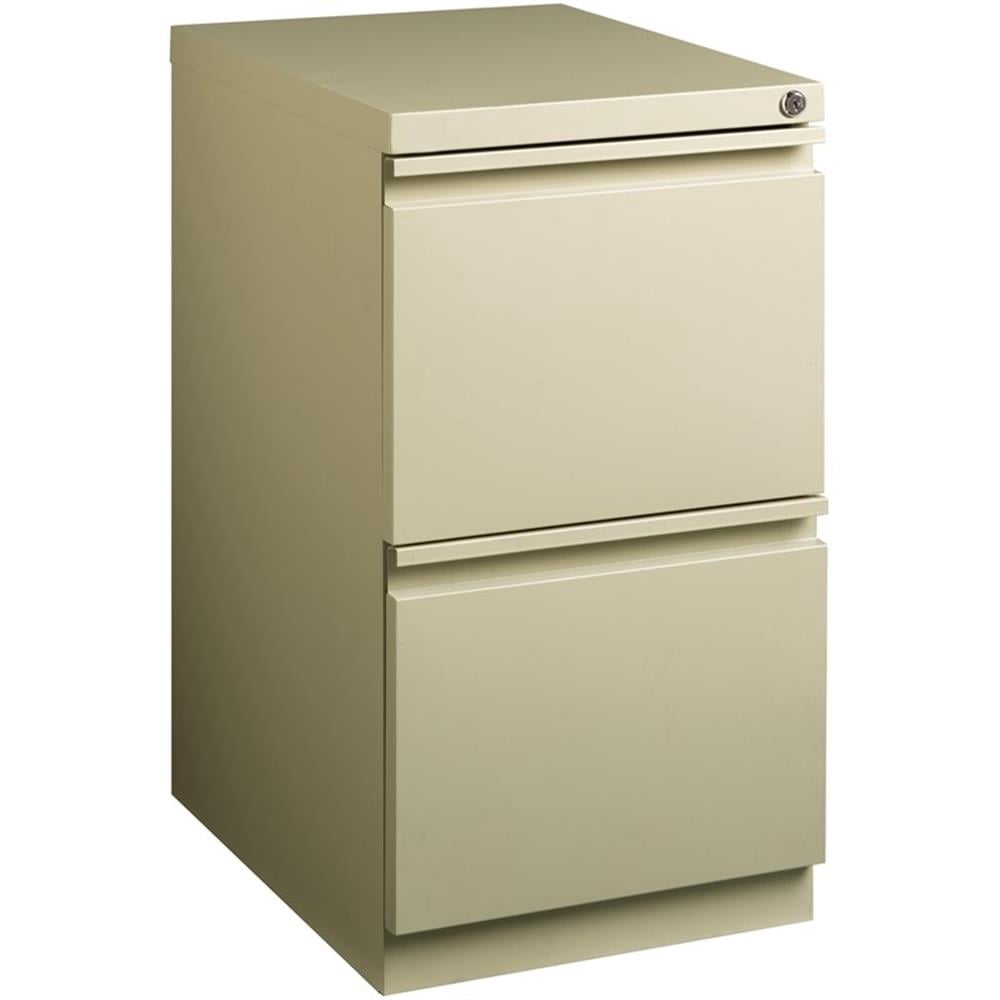 Hirsh Industries 20" Deep File, File Mobile Pedestal, Putty