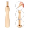 thumbnail image 4 of 4 Pcs Poignées en Bois pour Feutrage d'Aiguilles, 4 of 5