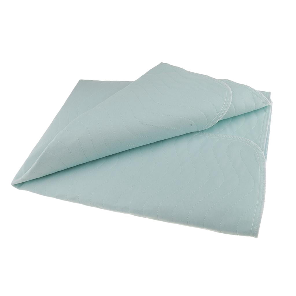 Reusable Washable Waterproof Bed Pad for Children Adults 35" x 59" 90x150cm