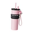 thumbnail image 2 of GROWTH TANK Gobelet Isolé Cadeaux pour Femmes Hommes Réutilisable 710 ml pour Extérieur Voiture Camping Rose, 2 of 9
