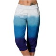thumbnail image 1 of Yuyuzo Womens Capri Pants High Waisted Drawstring Sweatpants Running Gym Cropped Trousers with Pockets, 1 of 6