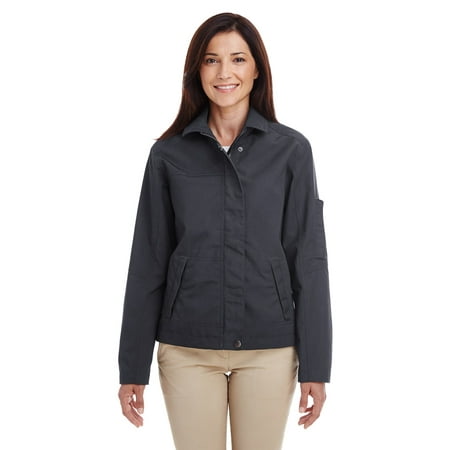 Harriton Veste de Travail Auxiliaire en Toile pour Dames