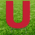 thumbnail image 1 of Advanced Graphics 3263 20 x 15 in. Letter U Yard Sign, Red, 1 of 1