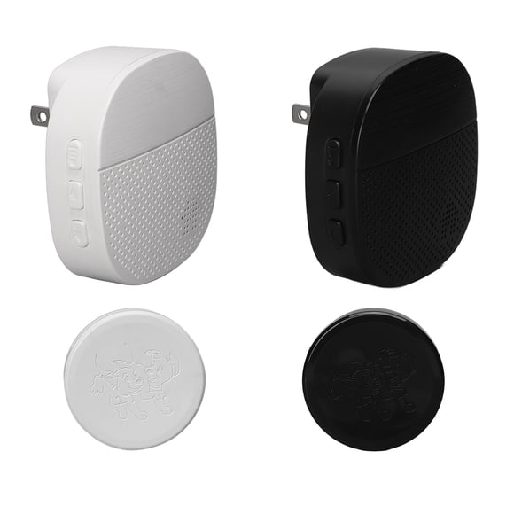 Potty Training Dog Bell, 0-110DB Volume Waterproof Touch Button US Plug 100-240V Dog Doorbell Easy To Clean 500ft Working Distance for Go Outside