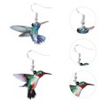 thumbnail image 2 of 2 Pairs Fashion Earrings Girl Ear Ring Bird Pattern Ear Drops Ear Accessory, 2 of 8