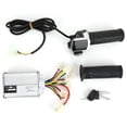 thumbnail image 3 of ANGGREK Multifunction Thumb Throttle Grip,36V1000W Brush E Bike Controller And Multifunction Thumb Throttle Grip Set With Lock Electric Quantity Display, 3 of 8