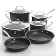 thumbnail image 1 of "Kenmore Pro Arbor Heights 10-Piece Hard Anodized Cookware Set<br>", 1 of 9