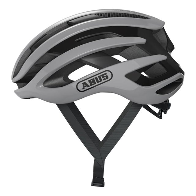 Casque, L, 59 - 61cm, Gris Course