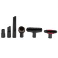 thumbnail image 1 of 6Pcs/Set Vacuum Cleaner Attachment Suction Head Brush Kit Fit for 32mm to 35mm Inner Diameter, 1 of 5
