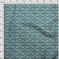 thumbnail image 3 of oneOone Georgette Viscose Fabric Geometric Block Printed Fabric 1 Yard 42 Inch Wide, 3 of 4