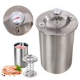 thumbnail image 1 of Oleegame 1PC Kitchen Utensils Set Stainless Ham Maker Meat Cooker For Making Homemade Meat With Kitchen Meat Pressure Cookers Boiler Pot Pan Stove Silver, 1 of 8