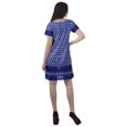 thumbnail image 2 of Moomaya Tenues d'Été Coton Flex Imprimées Robes Courtes pour Femmes Tenue Décontractée, 2 of 4