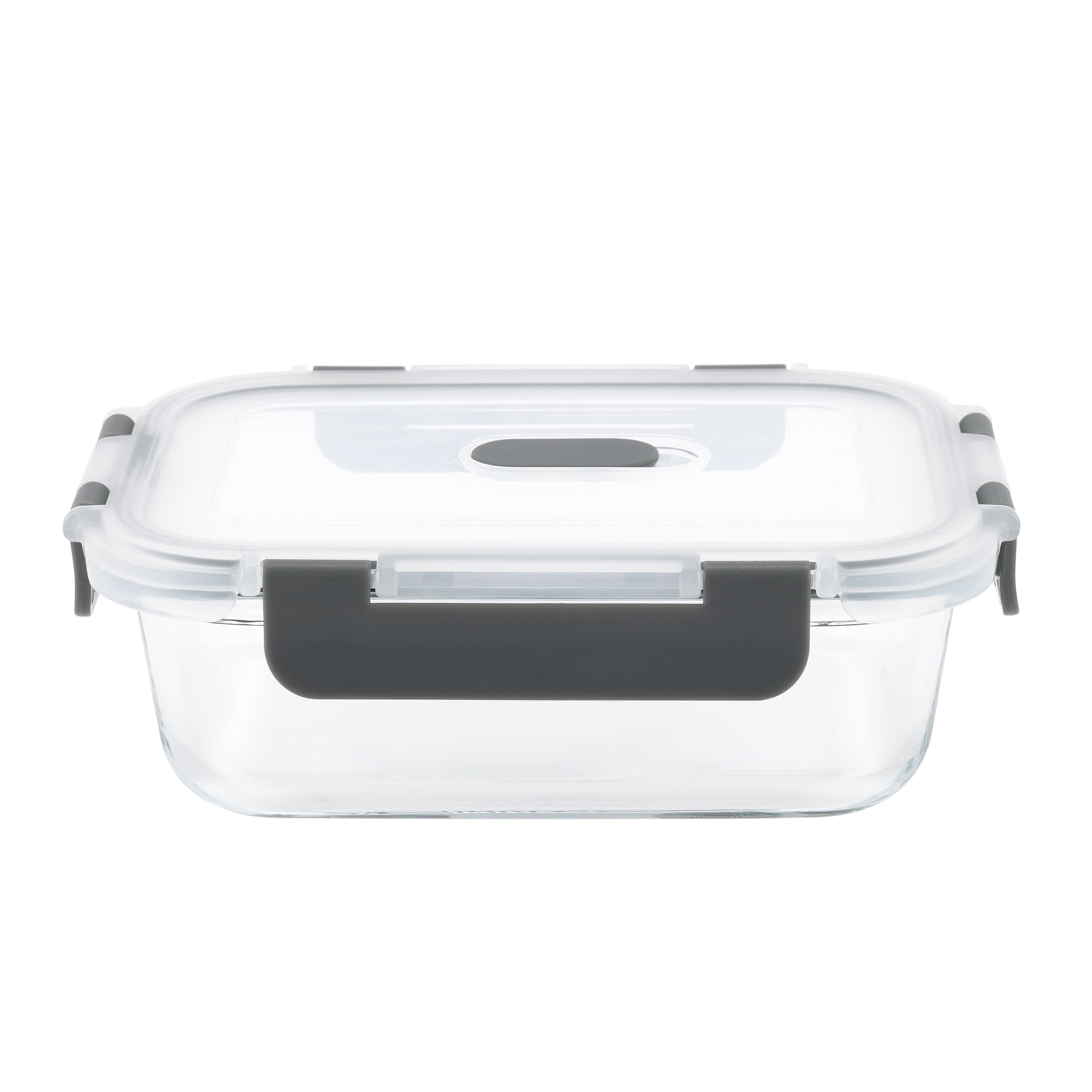 Mainstays Rectangle Glass Food Storage Container 1L