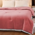 thumbnail image 2 of Yhmxh Bedding Soft And Breathable Cool Blanket With Double Layer Cool Technology Fabric And Lightweight Blanket Skin-friendly Throw Blanket Machine Washable Microfiber Bed Sheet Set, 2 of 6