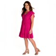 thumbnail image 4 of IVY Women's Flutter Sleeve Dress, 4 of 5