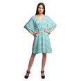 thumbnail image 4 of Moomaya Robe Courte de Caftan de Plage, Robe de Couverture Imprimée, Kaftan pour Femmes, Tenue de Plage, Couverture, 4 of 4