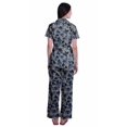 thumbnail image 4 of Moomaya Pyjamas Imprimés pour Femmes Ensembles de Détente Pj Coton Tenue de Nuit Décontractée, 4 of 6