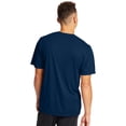 thumbnail image 3 of Hanes T-Shirt pour Homme Cool DRI Sans Étiquette, m, Marine, 3 of 4