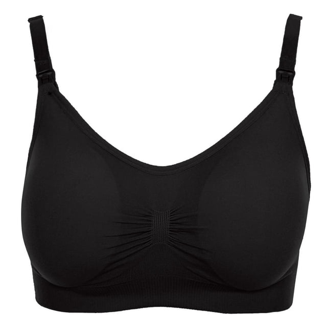 Women‘s Bra Wireless Maternity Seamless Front Buckle Breastfeeding Bra With Pads Plus Size