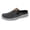 Black, variant on AUDeals Men's Orthopedic Slip On Loafers, Walking Shoes with Arch Support and Comfort for Plantar Fasciitis Relief