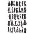 thumbnail image 1 of Tim Holtz Tampons d'Affichage 7"X8.5"-Grudge Alphabet, 1 of 4