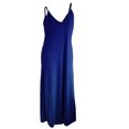 thumbnail image 1 of Gspmoly Robes Décontractées pour Femmes, Robe Décontractée de Mode pour Femmes Couleur à Cordon Sans Manches à Col en V avec Poches Robes d'Été pour Femmes Articles en Liquidation, 1 of 1