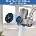 thumbnail image 2 of Faucet Water Filter, LED Display Water Purifier to Reduce Lead, Chlorine & Heavy Metals, Sink Water Filter, 2 of 6