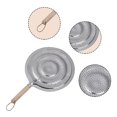 thumbnail image 1 of Pots and Pans,Wooden Handle Heat Insulation Pads Heat Diffuser Scald Hot Pot Trivet Mats for Cook Pan Hot Glass Cookware 21Cm,Trivets for Hot Pots and Pans,Glass Pots for Cooking, 1 of 9